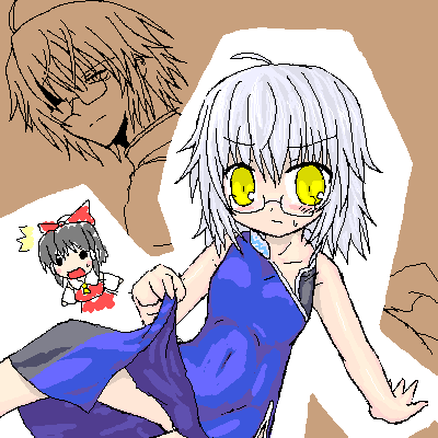 eiya_001686.png  ( 20 KB / 400 x 400 pixels ) by ����PaintBBS