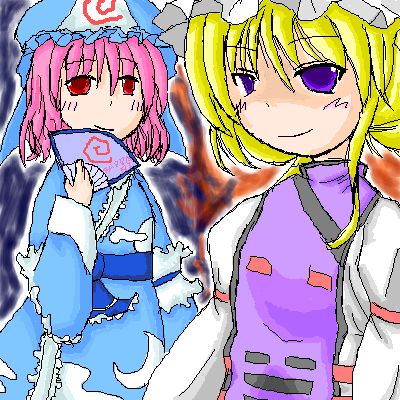 eiya_003043.png  ( 65 KB / 400 x 400 pixels ) by ����PaintBBS