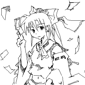 eiya_004195.png  ( 7 KB / 300 x 300 pixels ) by ����PaintBBS