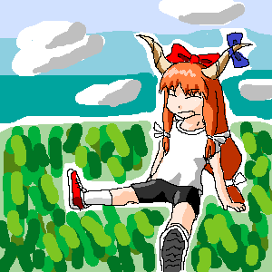 eiya_004196.png  ( 10 KB / 300 x 300 pixels ) by ����PaintBBS