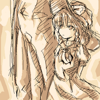 kaei_001583.png  ( 25 KB / 400 x 400 pixels ) by ����PaintBBS